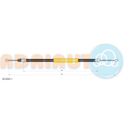  trosas, stovėjimo stabdys