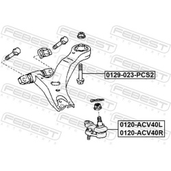  išvirtimo reguliavimo varžtas