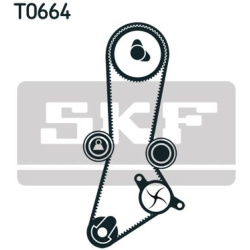  vandens siurblio ir paskirstymo diržo komplektas