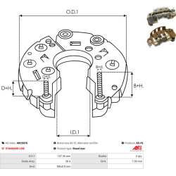  lygintuvas, kintamosios srovės generatorius <small>AS</small>