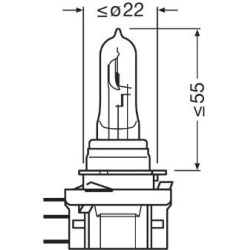  Lemputė, tolimosios / dieninės šviesos <small>ORIGINAL</small>