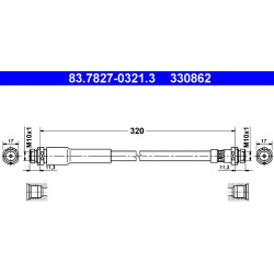 stabdžių žarnelė  stabdžių žarnelė