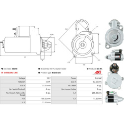  starteris <small>Brand new AS-PL</small>