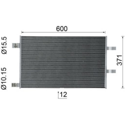  kondensatorius, oro kondicionierius <small>BEHR *** PREMIUM LINE ***</small>