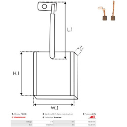  anglies šepetėlis, starteris <small>Brand new AS-PL</small>