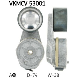  diržo įtempiklis, V formos rumbuotas diržas