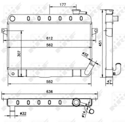  radiatorius, variklio aušinimas