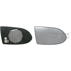  veidrodėlio stiklas, išorinis veidrodėlis