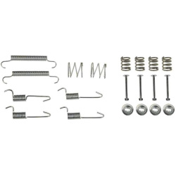  priedų komplektas, stabdžių trinkelės