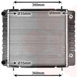  radiatorius, variklio aušinimas