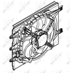  ventiliatorius, radiatoriaus