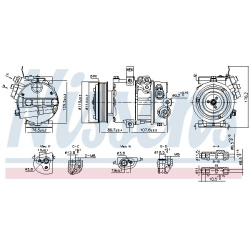  kompresorius, oro kondicionierius <small>** FIRST FIT **</small>