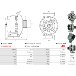  kintamosios srovės generatorius <small>AS</small>