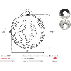  apsauginis dangtelis, kint. sr. generatorius <small>Brand new AS-PL</small>