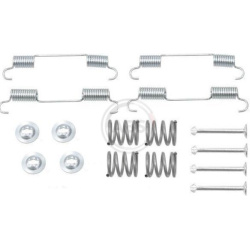  priedų komplektas, stovėjimo stabdžių trinkelės