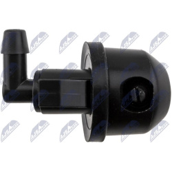  plovimo skysčio purkštukas, priekinis langas