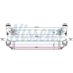  tarpinis suslėgto oro aušintuvas, kompresorius <small>** FIRST FIT **</small>