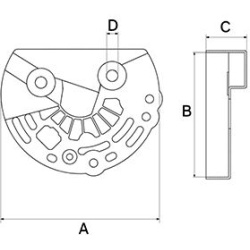  apsauginis dangtelis, kint. sr. generatorius