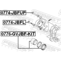  kreipiantysis varžtas, stabdžių apkaba