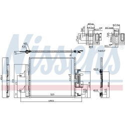 kondensatorius, oro kondicionierius <small>** FIRST FIT **</small>  kondensatorius, oro kondicionierius <small>** FIRST FIT **</small>