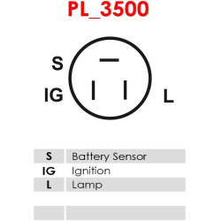  reguliatorius, kintamosios srovės generatorius <small>Brand new AS-PL</small>