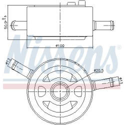  alyvos aušintuvas, variklio alyva