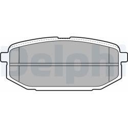  stabdžių trinkelių rinkinys, diskinis stabdys