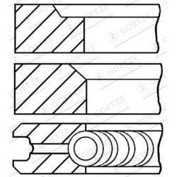  stūmoklio žiedų komplektas