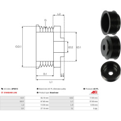  skriemulys, kintamosios srovės generatorius <small>AS</small>