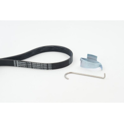  V formos rumbuotas diržas, komplektas