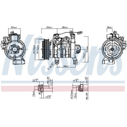  kompresorius, oro kondicionierius <small>** FIRST FIT **</small>
