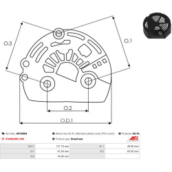  apsauginis dangtelis, kint. sr. generatorius <small>AS</small>