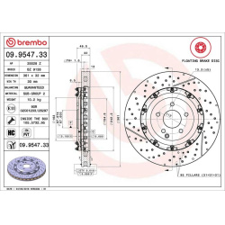 stabdžių diskas (1vnt) <small>PRIME LINE - Floating</small>  stabdžių diskas (1vnt) <small>PRIME LINE - Floating</small>
