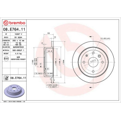  stabdžių diskas (1vnt) <small>PRIME LINE - UV Coated</small>