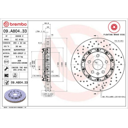  stabdžių diskas (1vnt) <small>PRIME LINE - Floating</small>