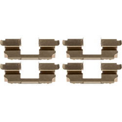  priedų komplektas, diskinių stabdžių trinkelės