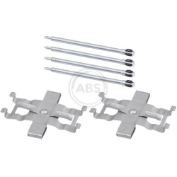  priedų komplektas, diskinių stabdžių trinkelės