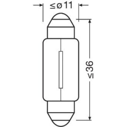  Kaitinamoji lempa, slenksčio lemputė <small>ORIGINAL</small>