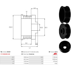  skriemulys, kintamosios srovės generatorius <small>AS</small>