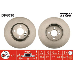  stabdžių diskas (1vnt)