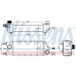  tarpinis suslėgto oro aušintuvas, kompresorius <small>** FIRST FIT **</small>