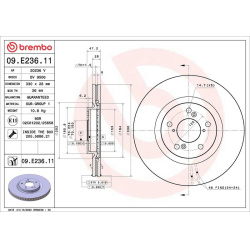  stabdžių diskas (1vnt) <small>PRIME LINE - UV Coated</small>