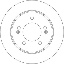  stabdžių diskas (1vnt)