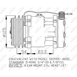  kompresorius, oro kondicionierius <small>EASY FIT</small>