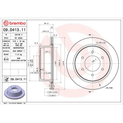  stabdžių diskas (1vnt) <small>PRIME LINE - UV Coated</small>