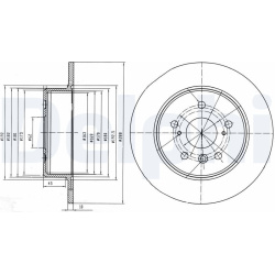  stabdžių diskas (1vnt)