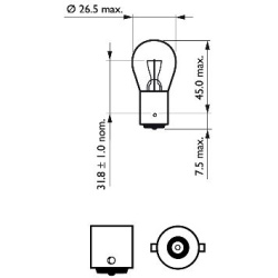  galinio rūko žibinto lemputė