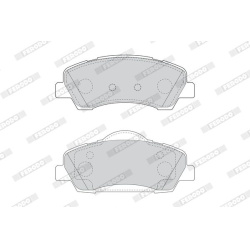  stabdžių trinkelių rinkinys, diskinis stabdys <small>PREMIER ECO FRICTION</small>