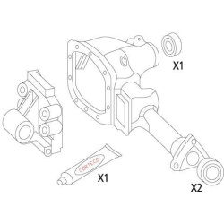  tarpiklių rinkinys, diferencialas