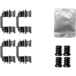  priedų komplektas, diskinių stabdžių trinkelės